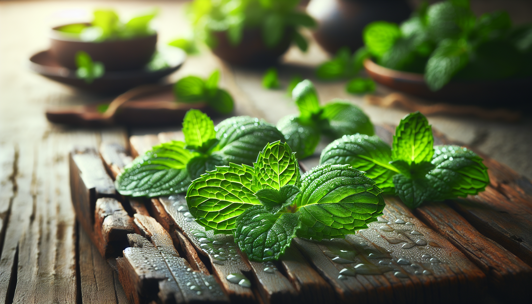 image ¡Desbloquea un sabor refrescante con menta verde!