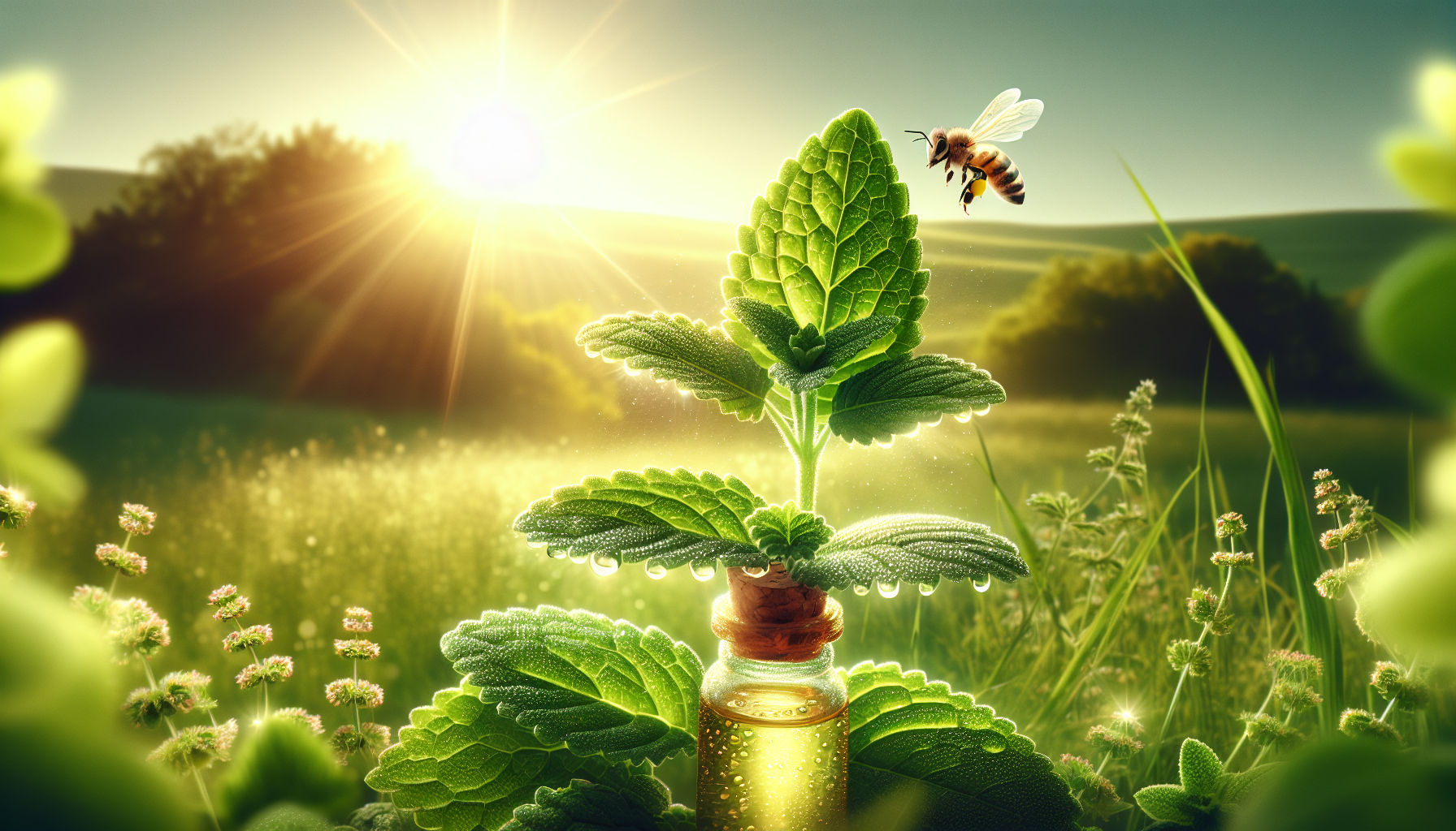 image Găsește calmul cu uleiul rar de melisă