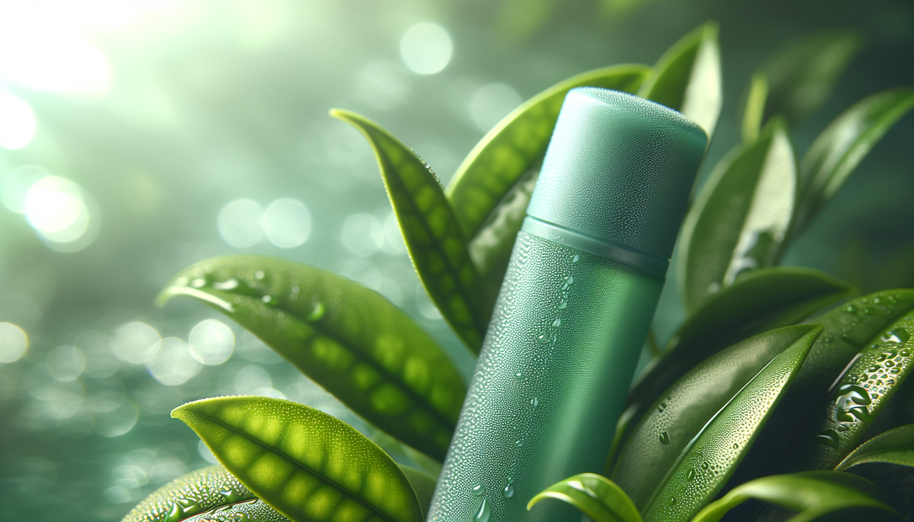 image Calma la piel con el toque de árbol de té