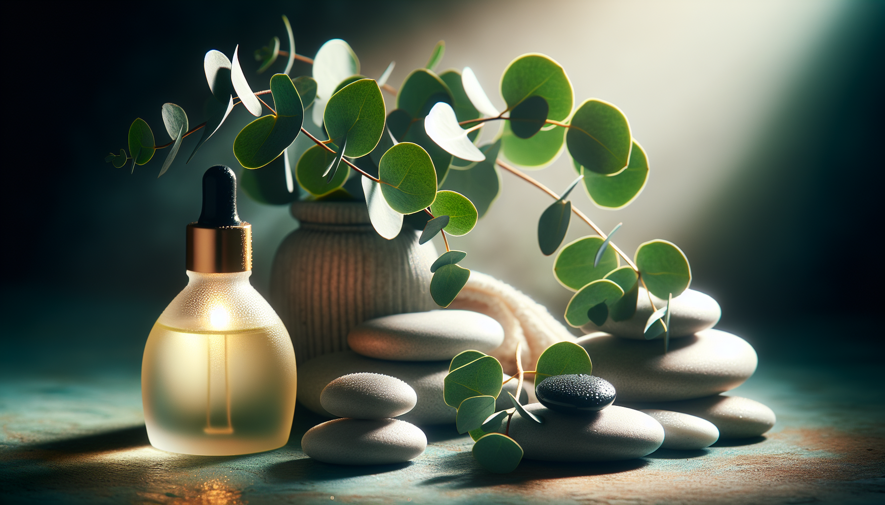 image Relájese con aromaterapia de eucalipto