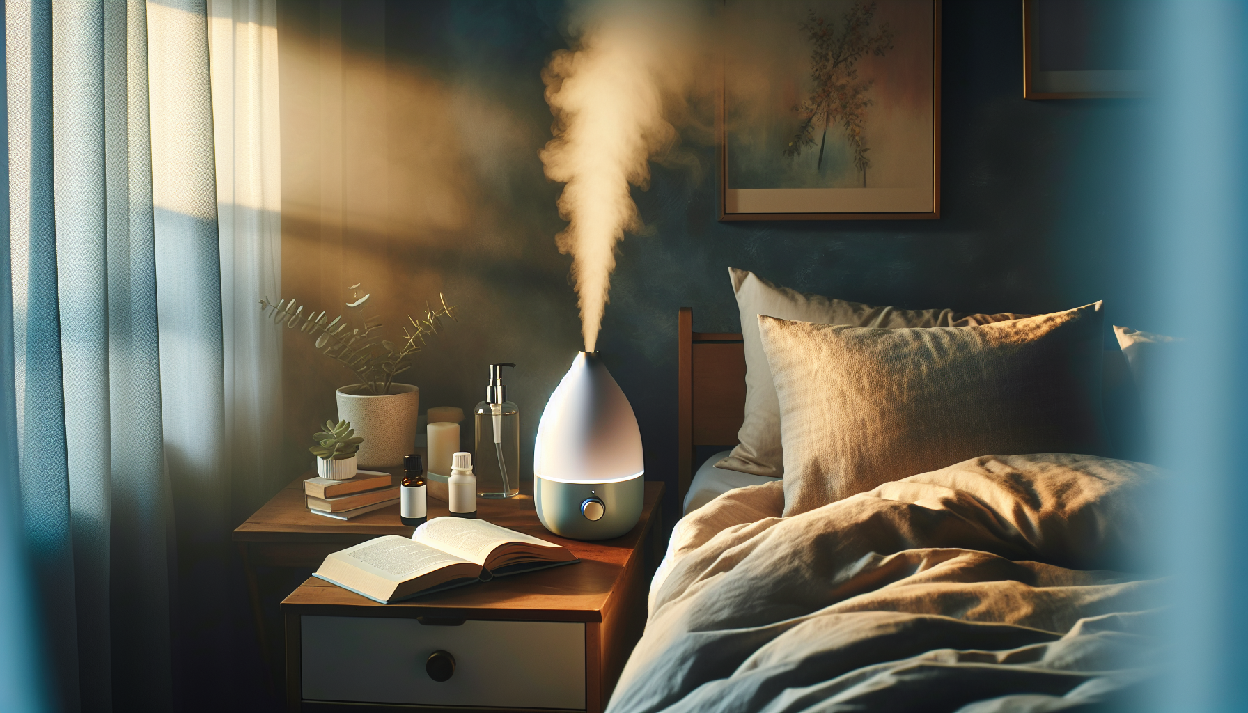 image Dormiți profund cu umidificatorul Dawn Aroma-Umidificator