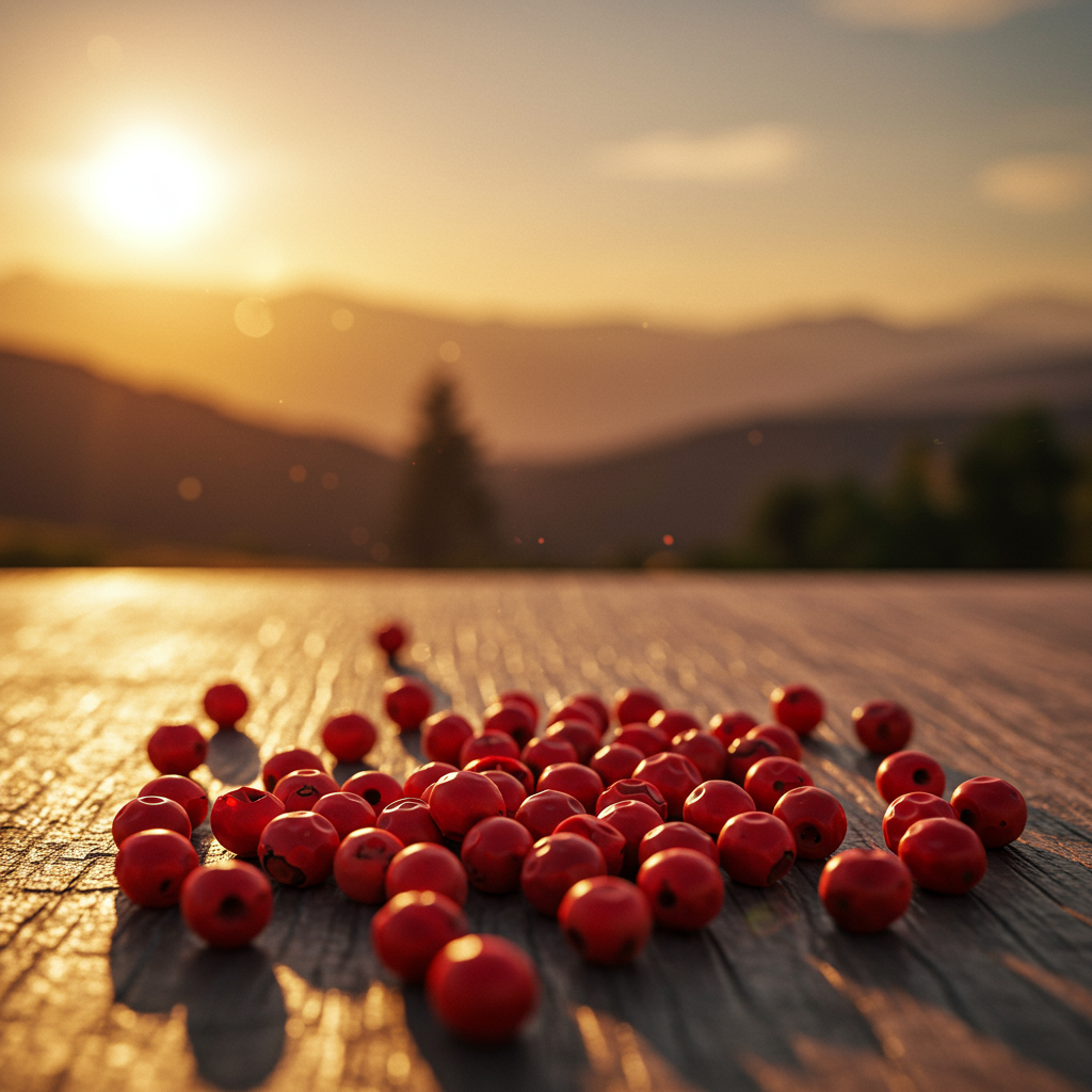 image Dezlănțuie condimentul sacru: boabele de piper roz