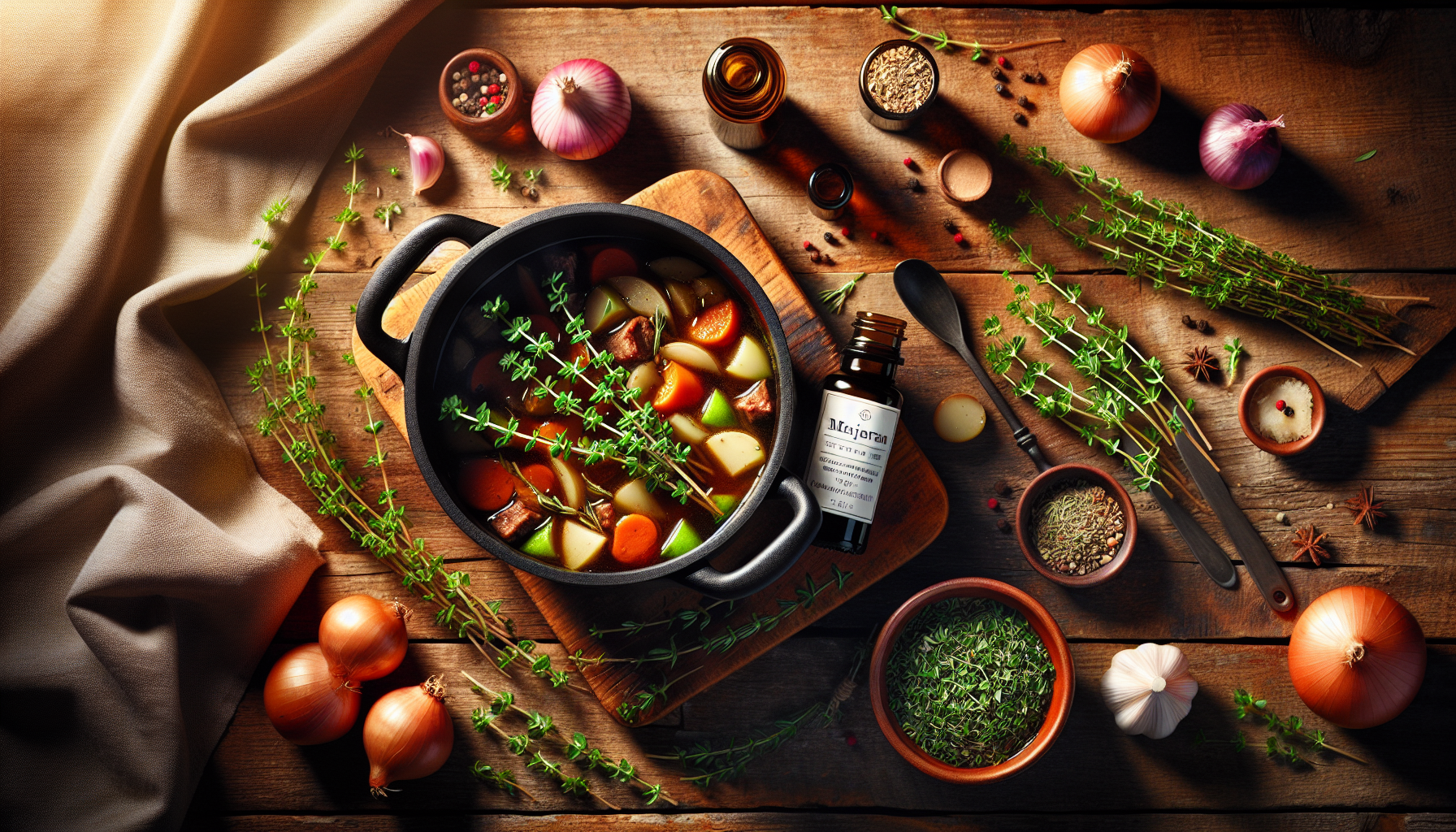 image Unlock Flavorful Happiness with Marjoram