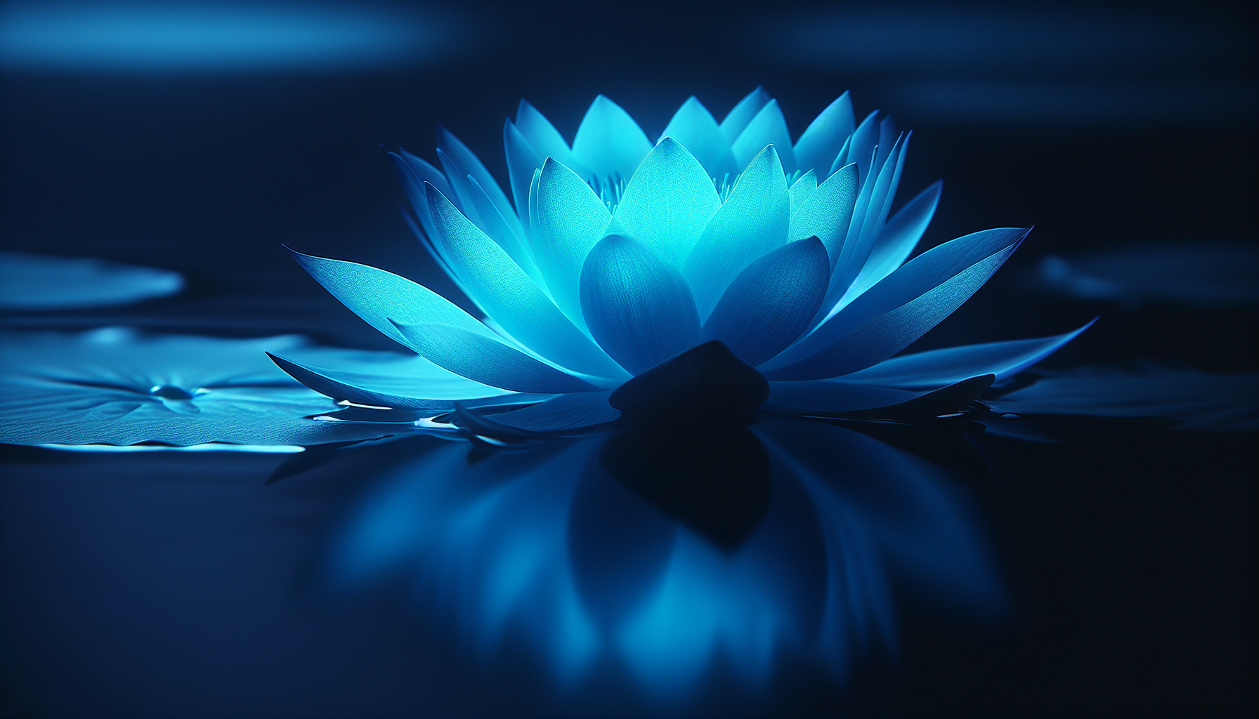 image Desbloquea el encanto antiguo: Loto azul