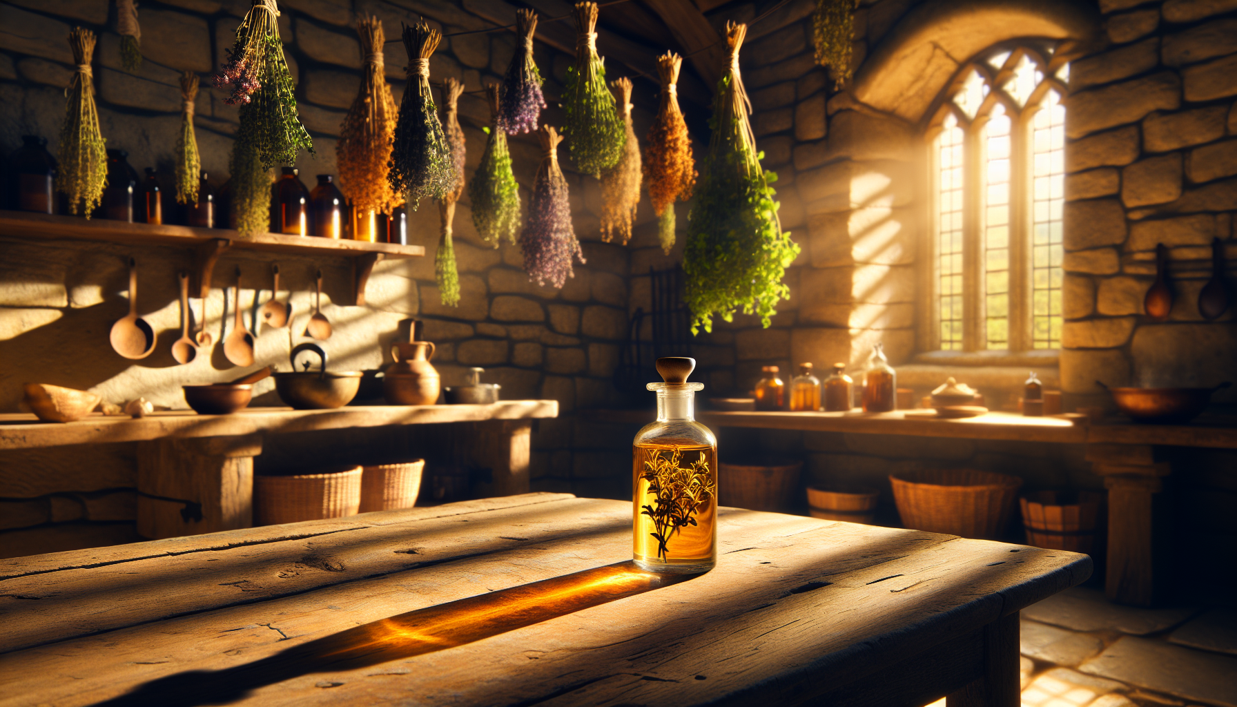 image Unleash Ancient Courage: Thyme Oil