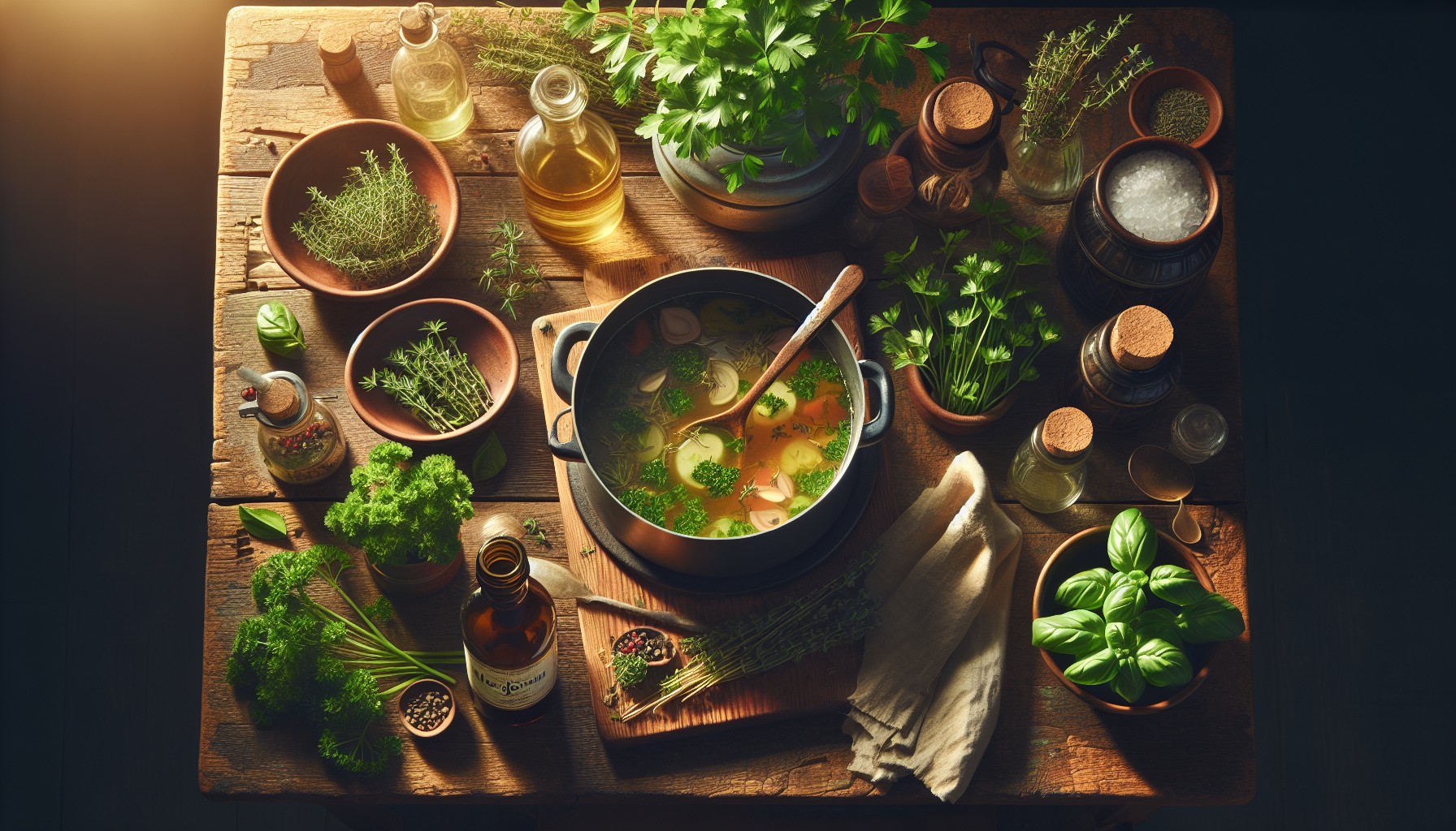 image Unlock Culinary Happiness with Marjoram Oil