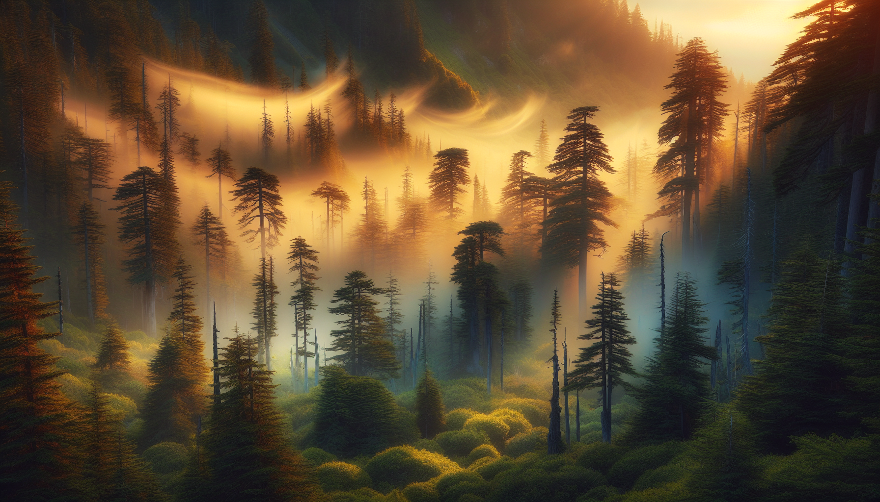 image Relaxează-te cu aroma împământătoare a lemnului de cedru