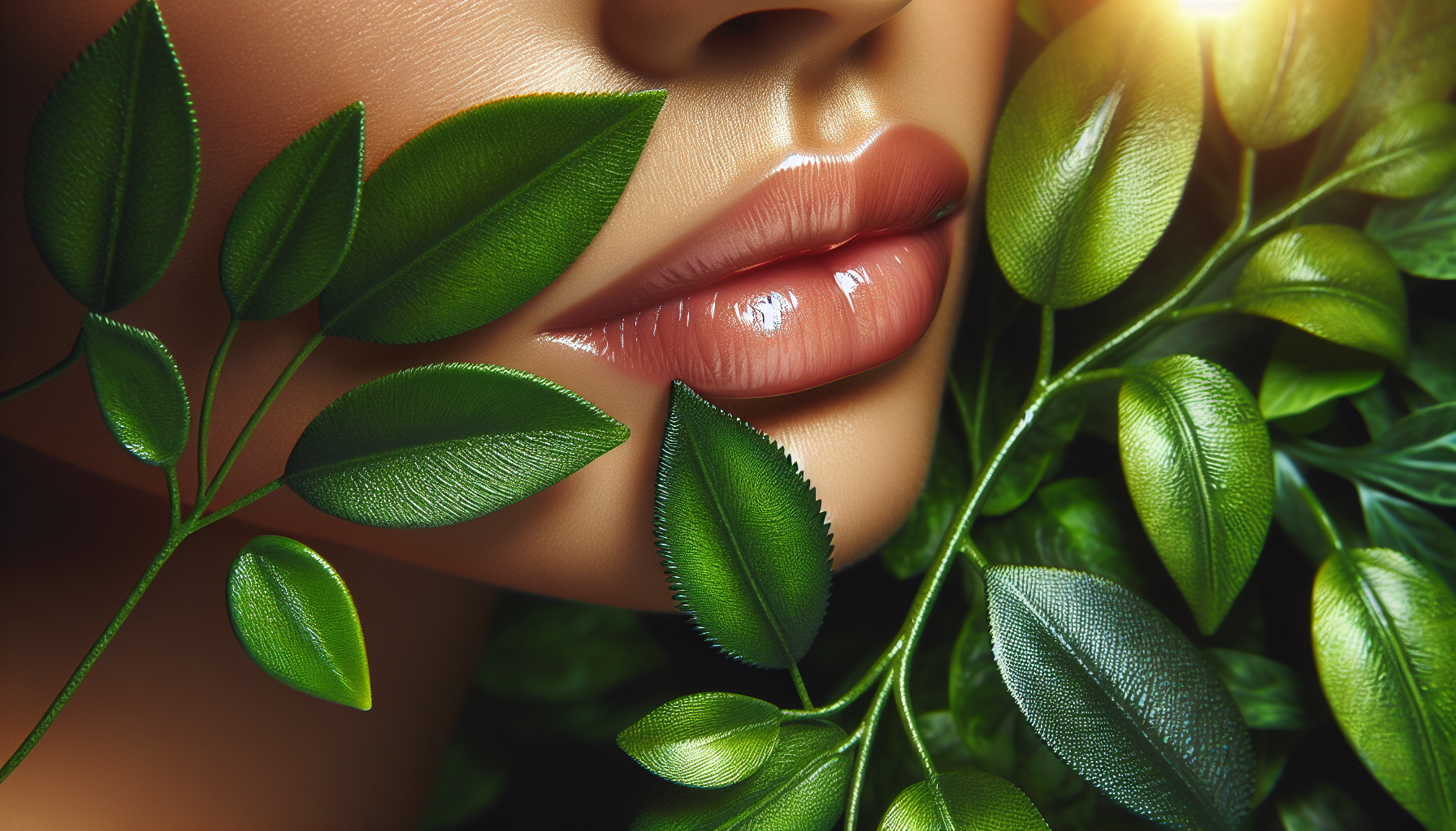 image Deblochează buzele strălucitoare, în mod natural