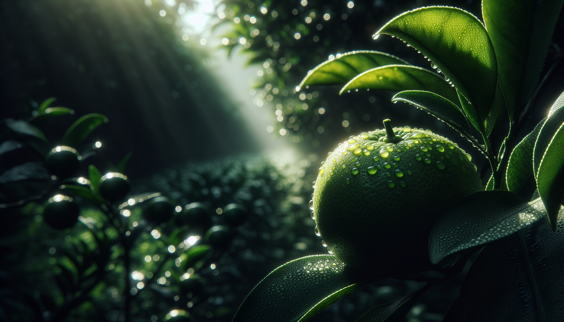 image Unripe & Unrivaled: Green Mandarin Oil