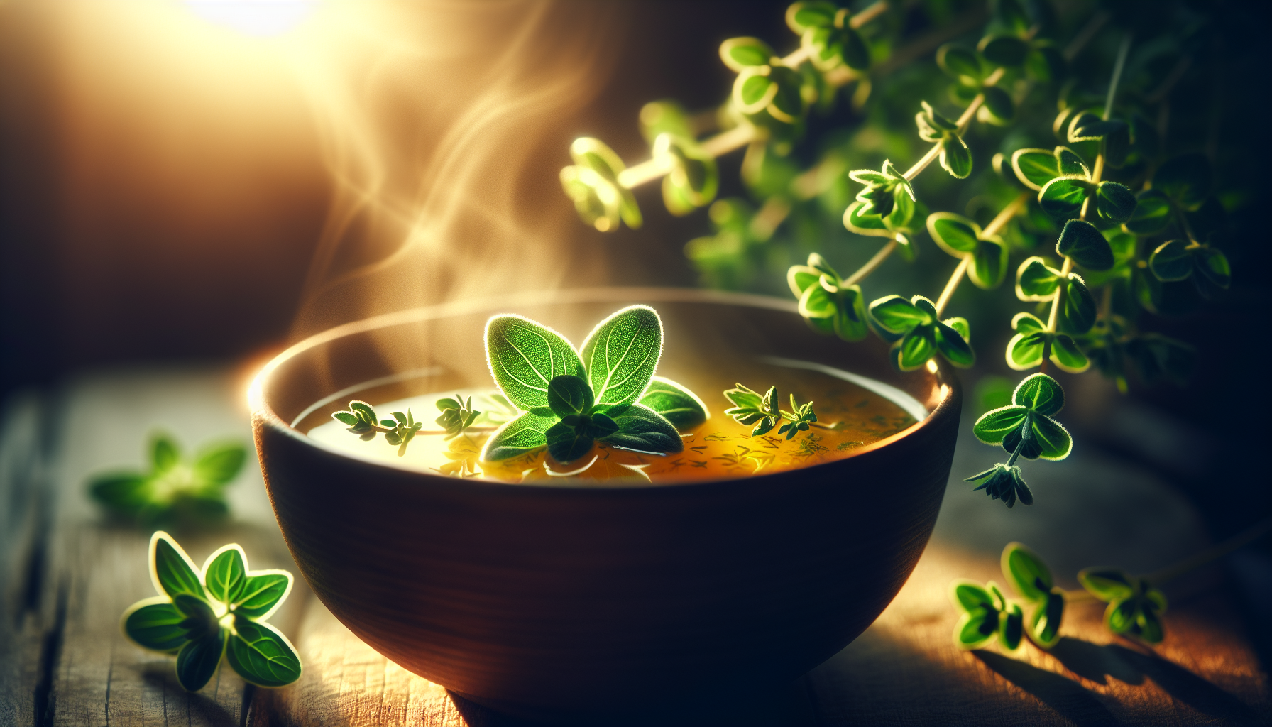 image Dezvăluie aroma și fericirea cu ulei de maghiran