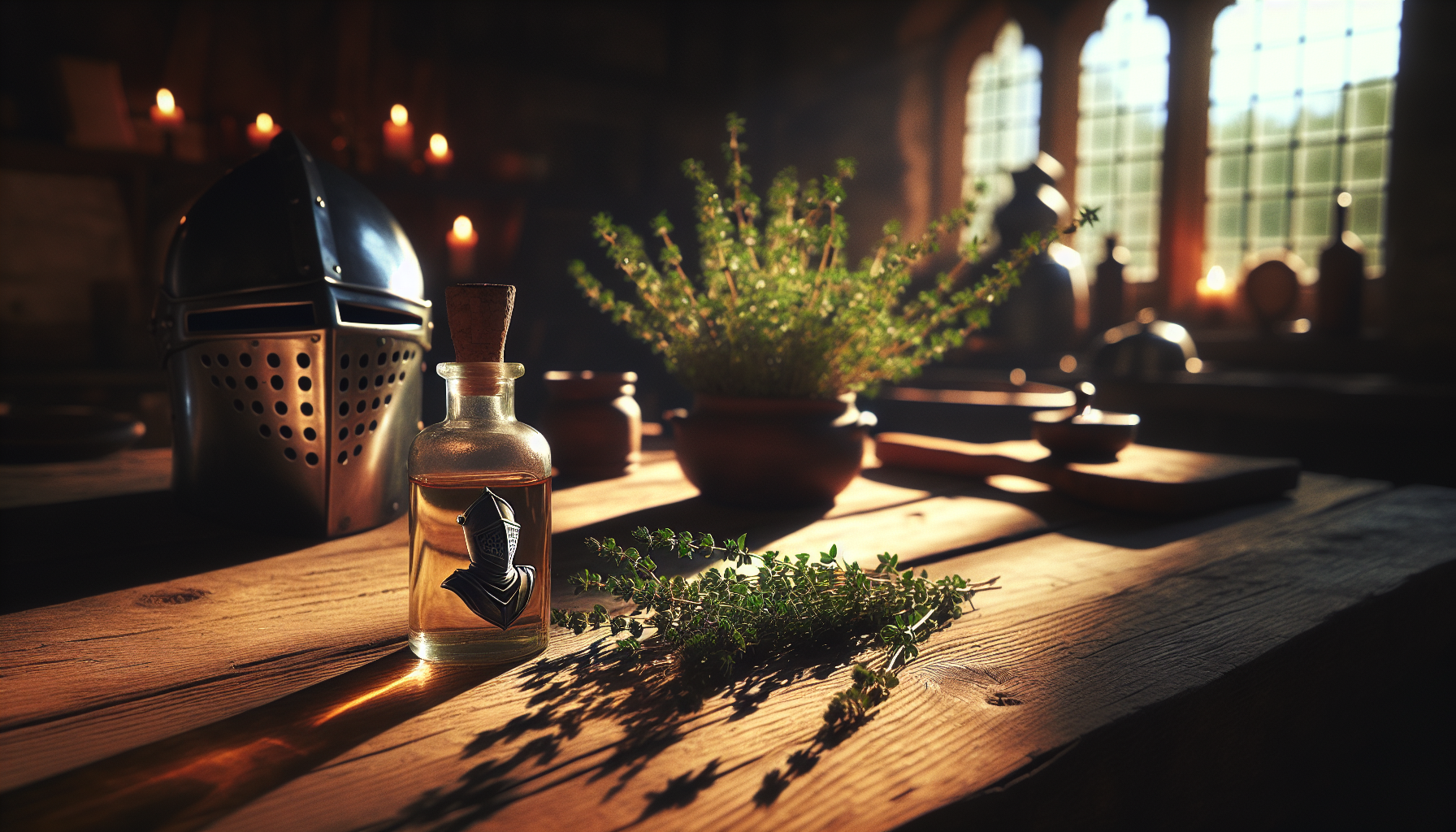 image Libera el coraje ancestral: aceite de tomillo