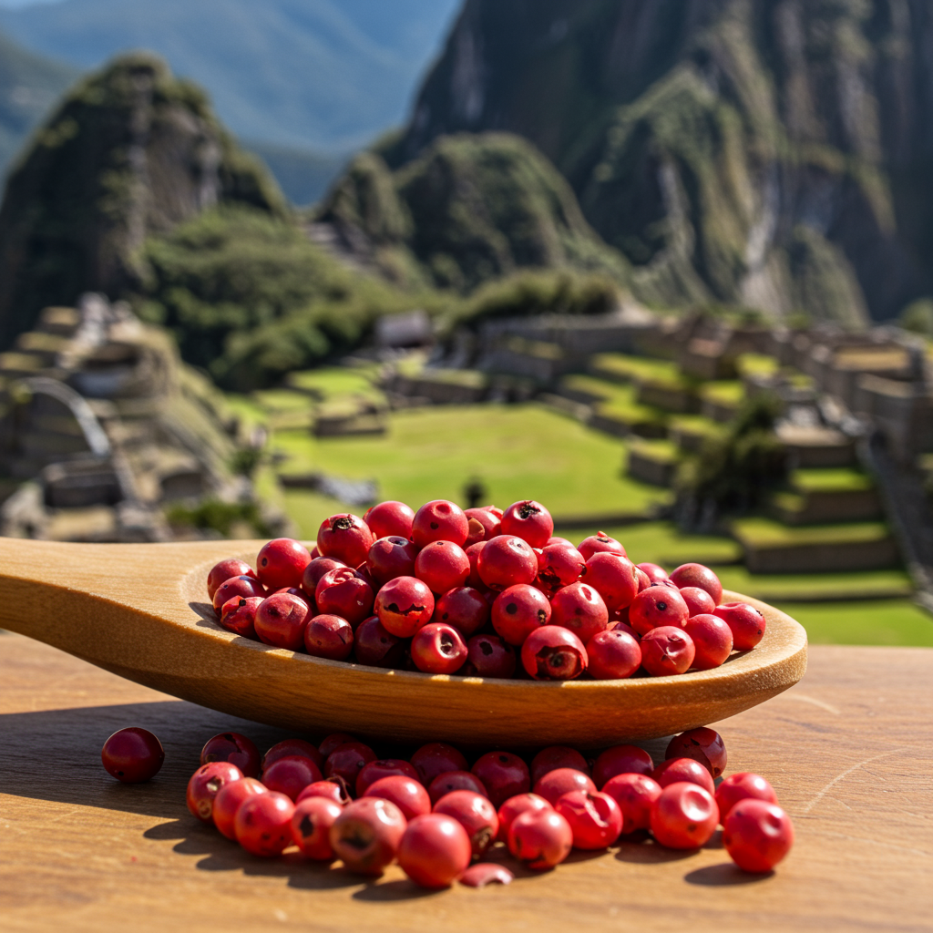 image Desbloquea sabores antiguos: pimienta rosa